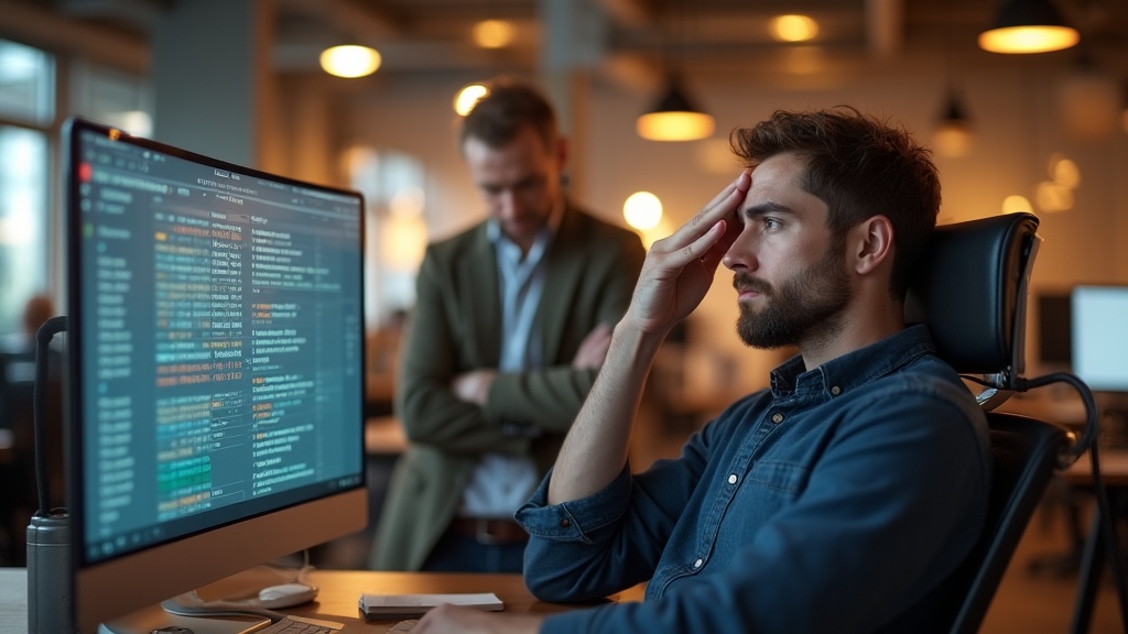 Team troubleshooting campaign errors on screen — negative keywords for google ads